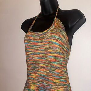 Rehab Lab Multicolor Knit Camisole Dress